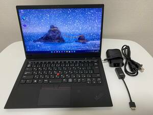 【メーカ保証あり 新品KeyBoad】Lenovo ThinkPad X1 Carbon 6th(2018)高性能 第8世代Core i5 8350U MEM:8G 超高速PCIe 3.0 NVMe SSD256G