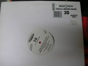 ●UKSOUL R&B12”●3D/YOU'LL NEVER KNOW/MAGIC TOUCH