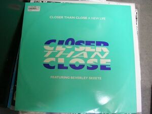 ●UKSOUL R&B12”●CLOSER THAN CLOSE feat.BEVERLEY SKEETE/A NEW LIFE