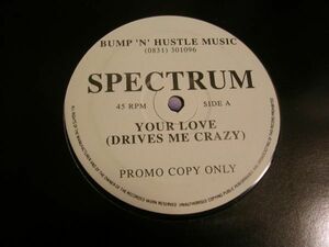 ●CLUB HOUSE12”●SPECTRUM/YOUR LOVE(DRIVES ME CRAZY)