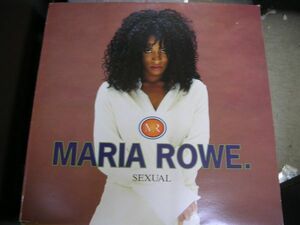 ●UKSOUL R&B12”●MARIA ROWE/SEXUAL