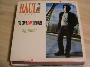 ●CLUB HOUSE JAZZY VIBE 12”●RAUL ORELLANA/YOU CAN'T STOP HOUSE-THE MIXES