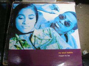 ●UKSOUL R&B12”●NU SOUL HABITS/MEANT TO BE