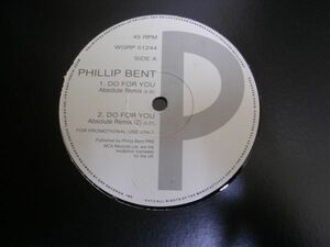 ●UKSOUL R&B ACID JAZZ 12”●PHILLIP BENET/DO FOR YOU