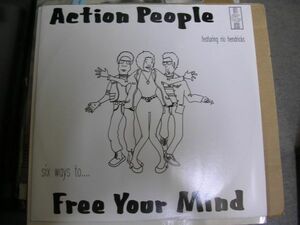 ●UKSOUL R&B12”●ACTION PEOPLE FEAT. RIO HENDRICKS/FREE YOUR MIND