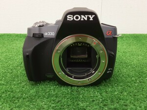 ☆ジャンク　カメラ　光学機器　デジタル一眼レフ　SONY　ソニー　DSLR-A330　D330　ボディ