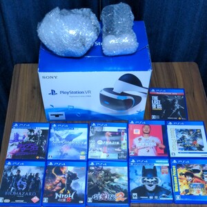 PlayStation VR Camera 同梱版 ソフト11本 プ PlayStationmove2本付き オーテクヘッドホン