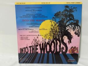 INTO THE WOODS LD PAUL GEMIGNANI laser disk in tu* The * Woods 