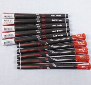 新品 赤 スタンダード レッドゴルフプライド (Golf Pride) CP2 Pro グリップ バックラインなし 10本セット