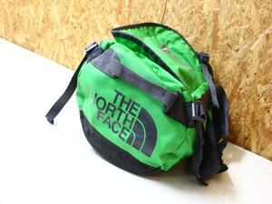 YF01111 THE NORTH FACE ザ ノースフェイス 2WAY ダッフルバッグ TRAVEL TOOL S ボストン ショルダー グリーン USED