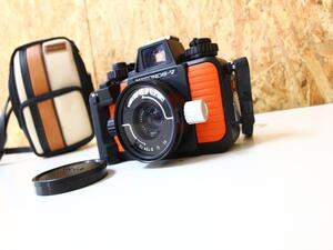 FF01316 Nikon ニコン NIKONOS-V ボディ オレンジ 水中カメラ フィルムカメラ 中古