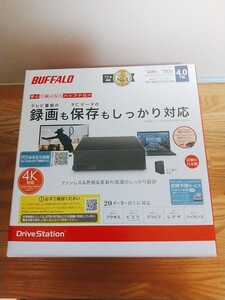 BUFFALO 外付けHDD 4TB USB3.1/USB3.0用 HD-NRLD4.0U3-BA