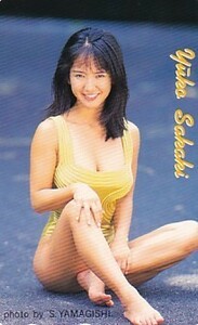 ●坂木優子 山岸伸撮影テレカ