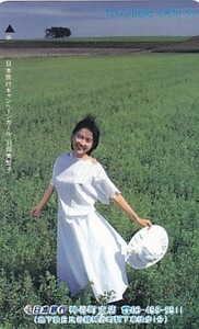 ●羽田美智子 日本旅行キャンペーンガールテレカ