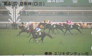 ●エリモダンディー 第42回京阪杯テレカ