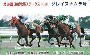 * Grace na blur no. 36 times Kyoto . horse stay ks telephone card 