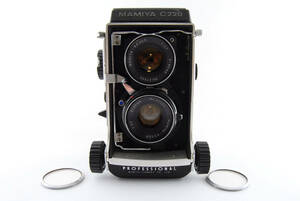 MAMIYA マミヤ C220 PROFESSIONAL ニ眼レフカメラ + レンズ SEKOR 80mm F3.7 ブルードット #911717
