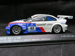 1/43　BMW　M3　GTR　ADAC　24h　2004　ウイナー　＃42　