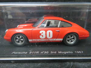 1/43　ポルシェ　911R　ムジェロ　1967　3rd　＃30　V.エルフォード、G.バン レネップ、