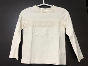 ☆新品・タグ付き☆KP ニットプランナー、トロワラパン／長袖Tシャツ、ロンT／ワンピース等と重ね着しても可愛い／サイズ110