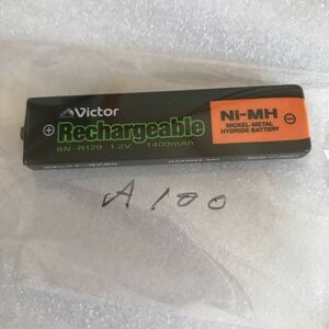 動作未確認 Victor ビクター ニッケル水素ガム電池 充電池 BN-R129 1.2V 1400mAh MDプレーヤー CDプレーヤー ウォークマン 専用 ジャンク