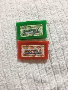 ポケットモンスター リーフグリーン ファイアレッド ポケモン GBA ゲームボーイアドバンス ソフト