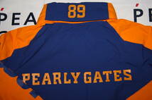 ★正規品★パーリーゲイツ PEARLY GATES★大人気 CRAFTEVO 高機能素材レインウェア 上下セット★防水★防寒★オレンジ＆ネイビー★４（M)_画像5