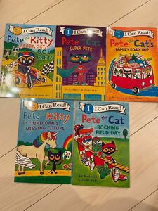 Pete the Cat 英語絵本 I Can Read5冊セット新品