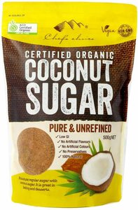 (500g~1kg)シェフズチョイス オーガニックココナッツシュガー 有機JAS ACO USDA Organic Coconut