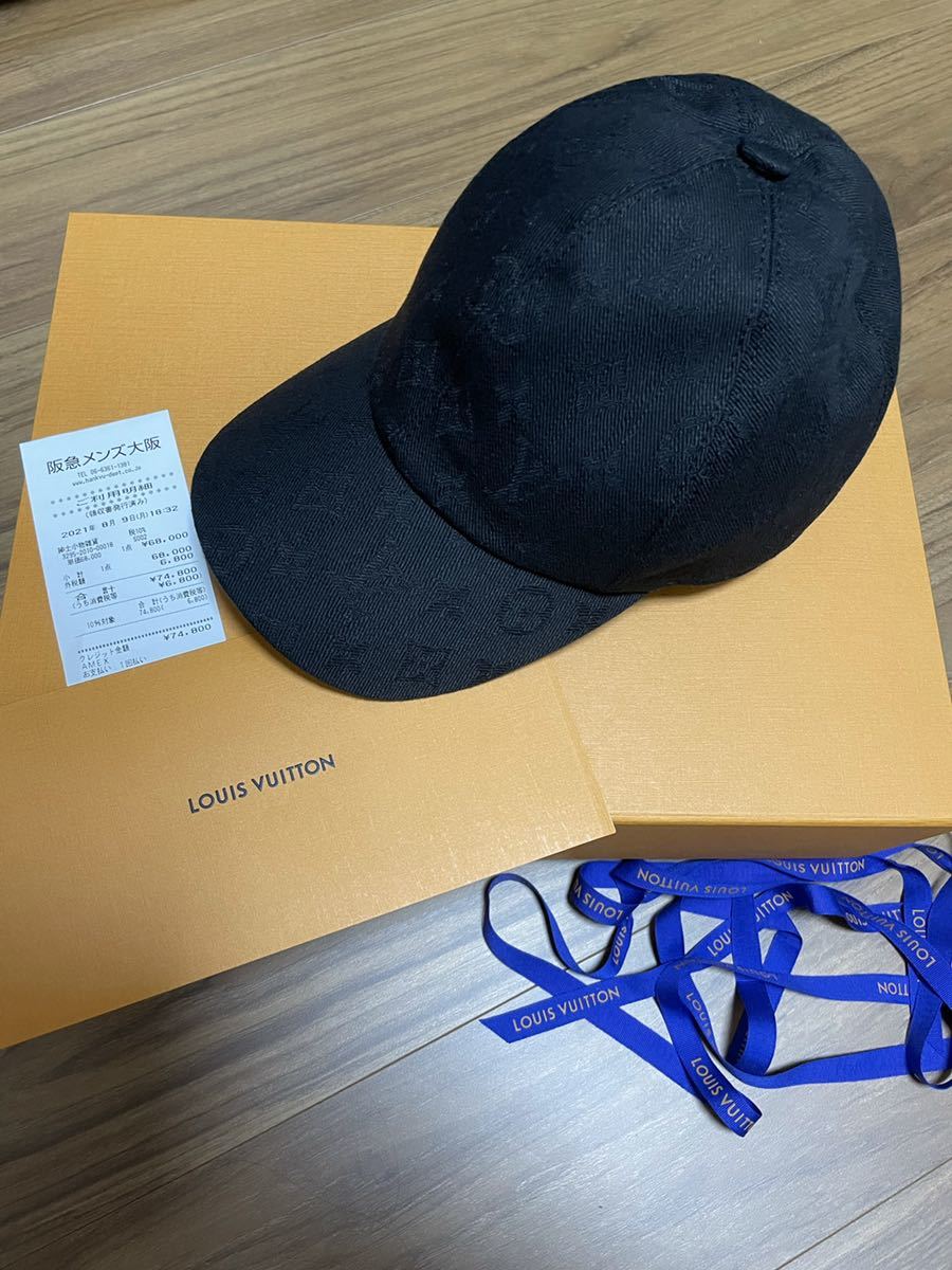 訳ありセール 格安） 【人気】ルイヴィトン M76584 Vuitton/キャップ) (Louis エッセンシャル キャスケット・モノグラム - 帽子