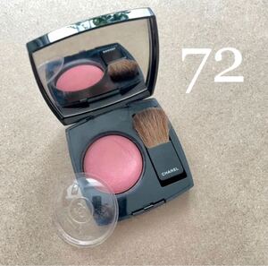 CHANEL 72 チーク ローズイニシアル シャネル ピンク ジュコントゥラスト