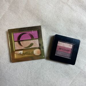 〜アイシャドウ2点セット〜 サナ エクセル・MISSHA