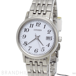 シチズン コレクション 腕時計 レディース エコドライブ SS ホワイト文字盤 EW1580-50B CITIZEN 未使用品 [121994]