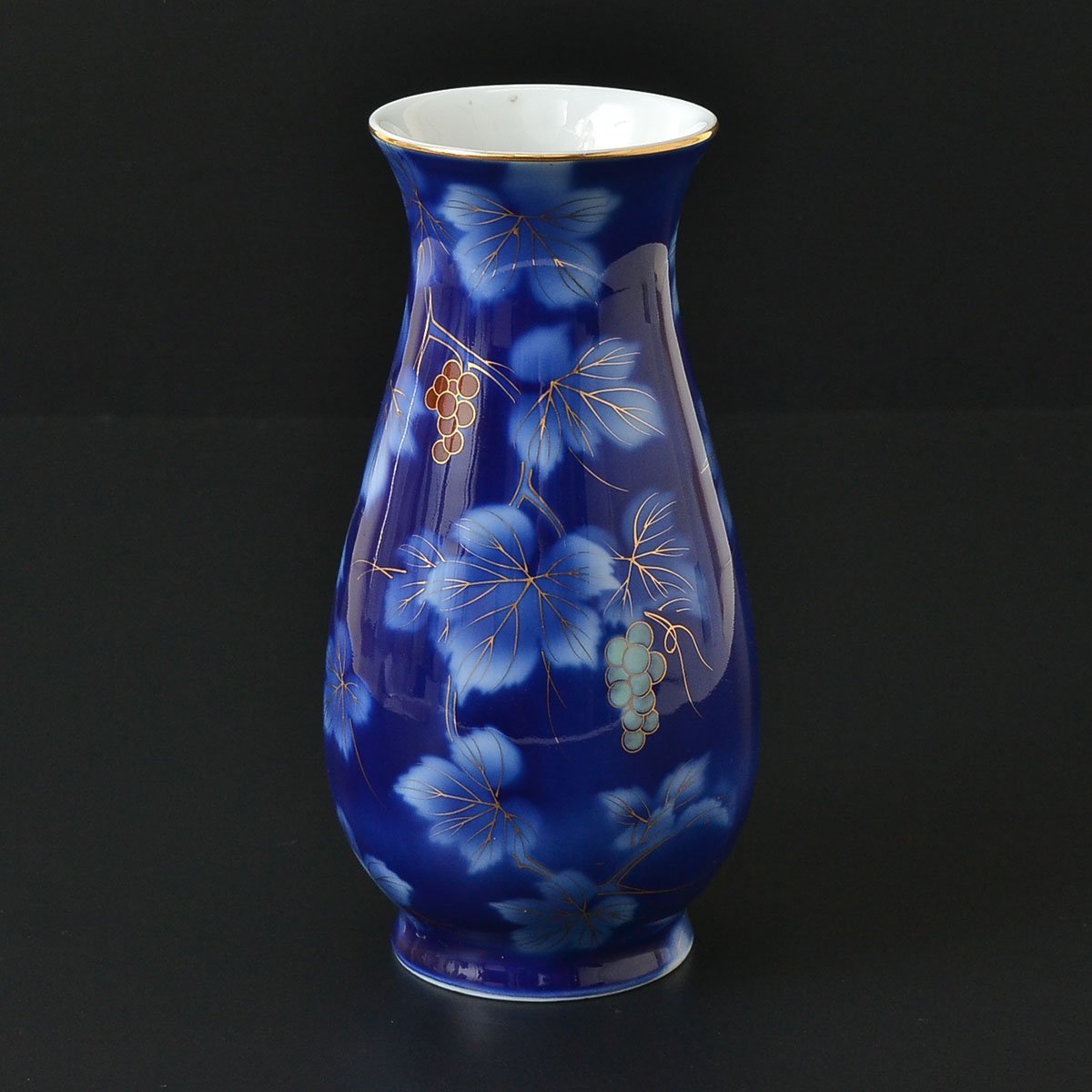 ヤフオク! -深川製磁 花瓶 瑠璃の中古品・新品・未使用品一覧