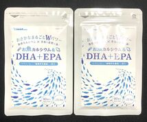 即決 新品未開封 送料込 シードコムス お魚カルシウム＆DHA+EPA 約6ヶ月分(3ヶ月分×2袋)サプリメント オメガ3 不飽和脂肪酸 乳酸菌_画像1