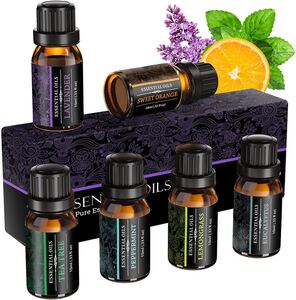 アロマオイル エッセンシャルオイル 精油 加湿器用 アロマ 睡眠 10ml×6本