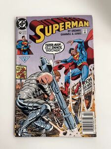  Vintage American Comics [ DC Superman No.52 FEB ] Супермен английский язык 