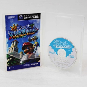 GC スーパーマリオサンシャイン 箱/取説有【中古品】R01152