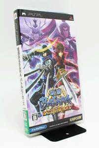 ★箱付き★PSP　戦国BASARA　バトルヒーローズ★メール便r0137