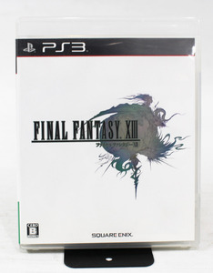 PS3 ファイナルファンタジー13 美品 R02202 / プレイステーション3 / FF13