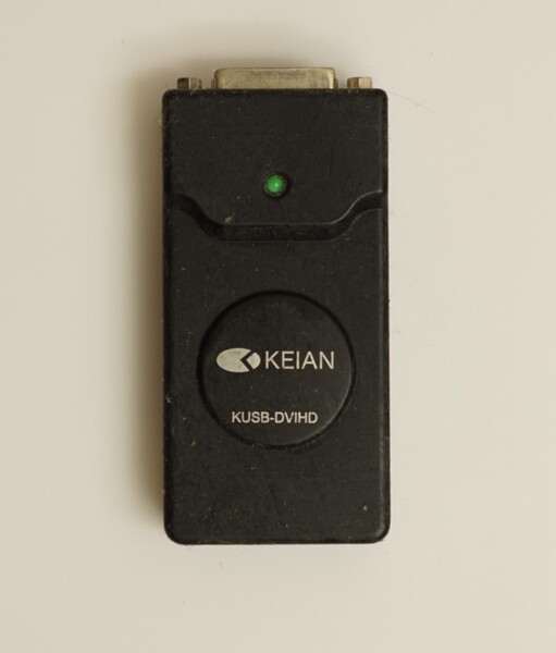 中古・現状品 ディスプレイアダプタ KUSB-DVIHD KEIAN 1