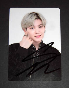 SUGA (BTS,防弾少年団)★直筆サイン入り・「Permission to Dance」ミニフォトカード