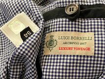 LUIGI BORRELLI size54 イタリア製レザージャケット メンズ 羊革 ルイジボレリ ルイジボレッリ m65 ミリタリー_画像9