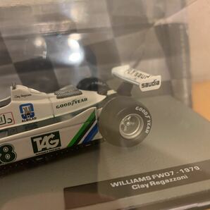 ウイリアムズ F1 FW07 1979 クレイ・レガツォーニ 1/43 - ディアゴスティーニ Deagostini F1マシンコレクション Clay Regazzoniの画像3