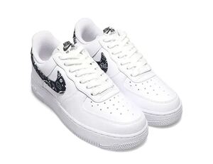 NIKE WMNS AIR FORCE 1 LOW 07 ESS Paisley Black ウイメンズ 28.5cm ナイキ エアフォース1 ペイズリー ブラック DH4406-101