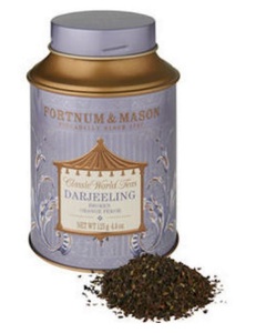 英国 フォートナム＆メイソン　ダージリン　BOP 紅茶　125グラム リーフティー 1缶 Fortnum & Mason Darjeeling BOP