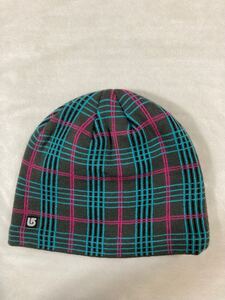 極美品★Burton スノーボード ニット帽 ニットビーニー
