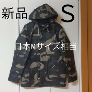 新品 S カモジャケット バンズ VANS 迷彩