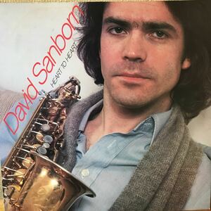 LP. DAVID SANBORN /HEART TO HEART デビットサンボーン　名盤