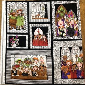 ロラライハリス Church Ladies パネル生地